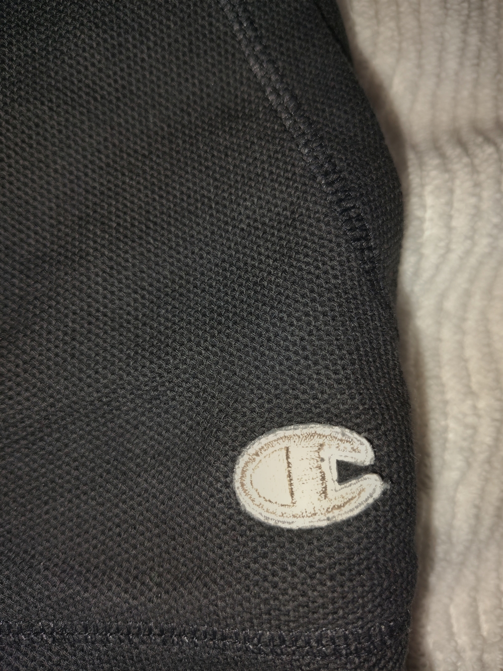 Champion Black Women's Athletic Cotton Drawstring Shorts - Picture 3 of 4